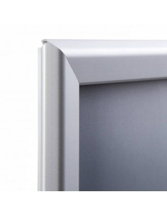 Rama zatrzaskowa OWZ 32 mm - 70 x 100 cm srebrna 2