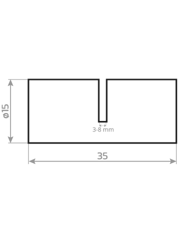 uchwyt na polki majorca rys tech