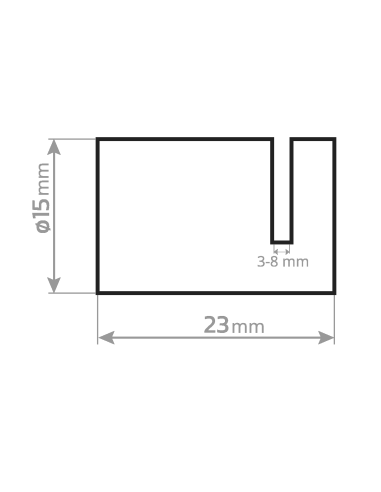 uchwyt na polki ibiza rys tech