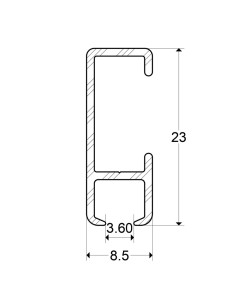 Listwy do wieszania obrazów Standard 2