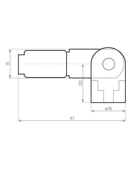 uchwyt linkowy nizza rys tech