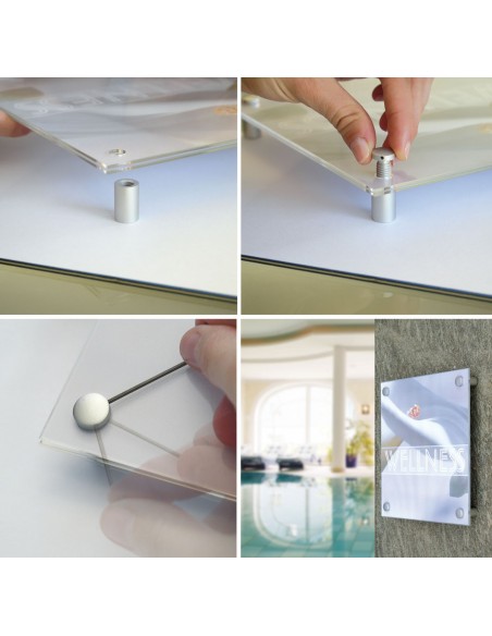 Montaż dystansów Fisso Mix Alu