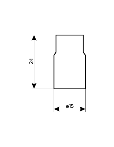mocowanie do tabliczki rys tech