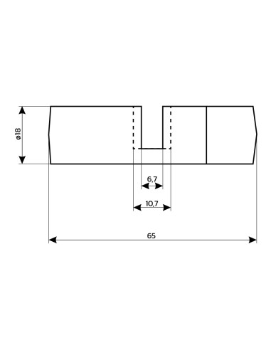 Uchwyt na identyfikatory biurkowe - Innsbruck 3-6 rys tech