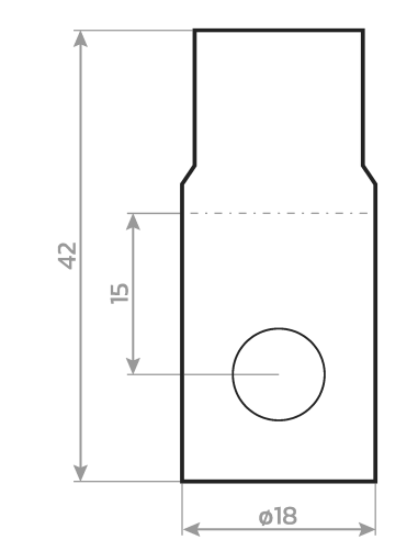 uchwyt do tabliczki frankfurt rys tech