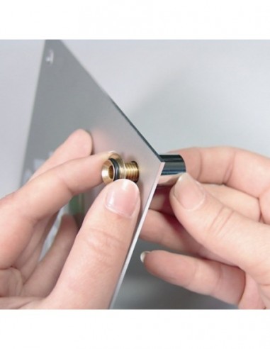 Montaż kołka dystansowego Fisso Budget Montaż kołka dystansowego Fisso Budget