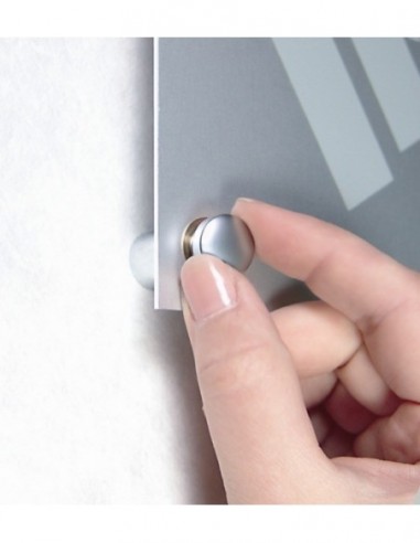 Wieszanie tabliczki na dystansach Fisso Budget Wieszanie tabliczki na dystansach Fisso Budget