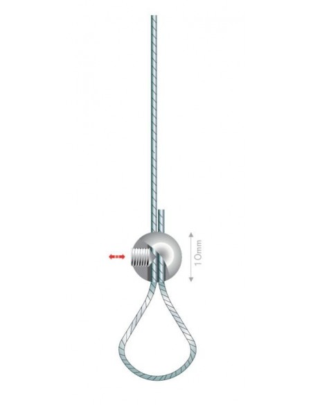 Ozdobny zacisk do linek Fisso Perla