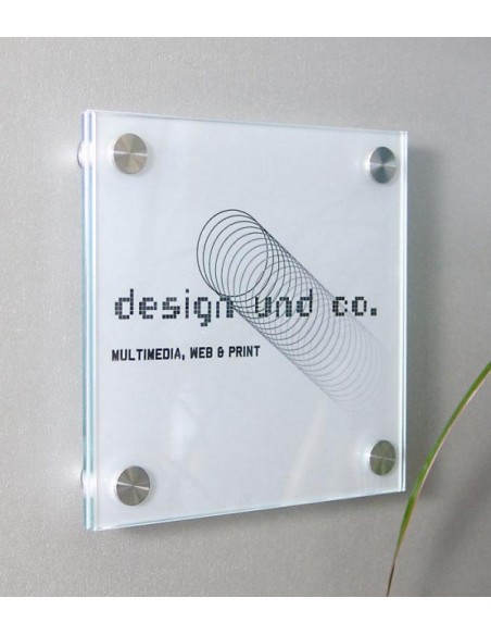 Tabliczka przydrzwiowa Infoglass&Steel