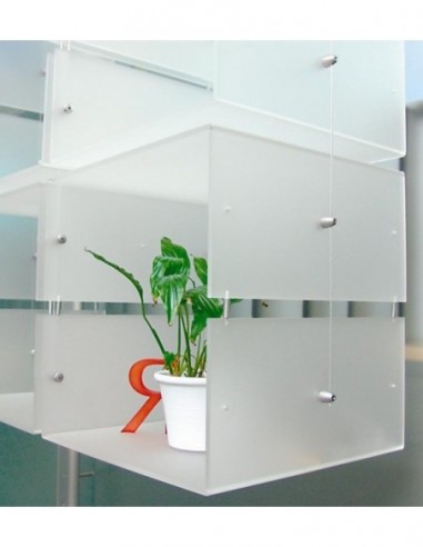 Półki zawieszane na uchwytach Fly Beak