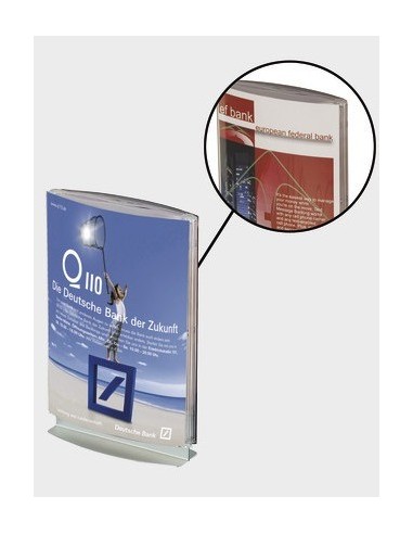 Stojaczek na ulotki dwustronny Pylon