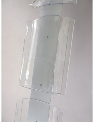 Kieszenie na ulotki A4 z plexi