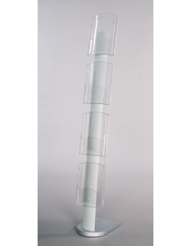 Stojak na prospekty z kieszeniami Solid Zip