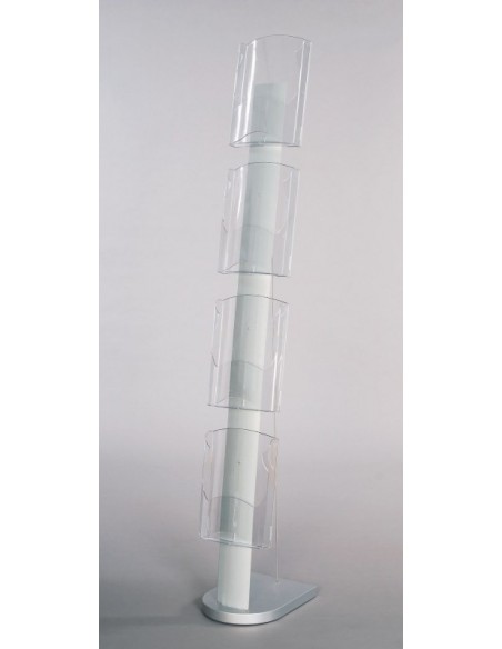 Stojak na prospekty z kieszeniami Solid Zip