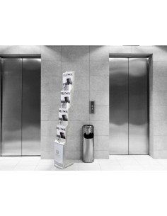 Składany stojak na ulotki Realzip 2