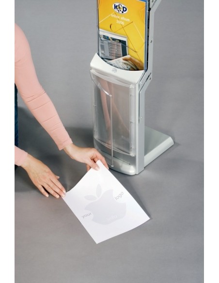 Składany stojak na ulotki Realzip