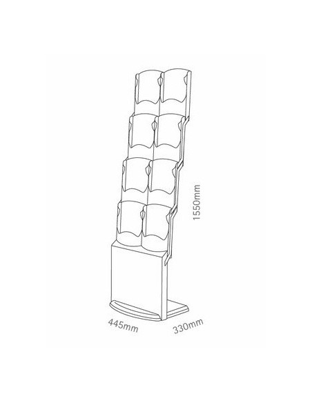 Stojak Real Big wymiary