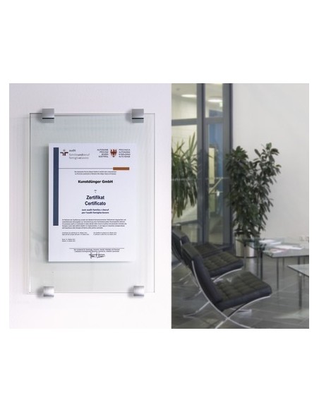 Tabliczka informacyjna mocowana na Fisso Clamper Tabliczka informacyjna mocowana na Fisso Clamper