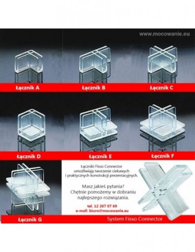 Rodzaje złączek do plexi Rodzaje złączek do plexi