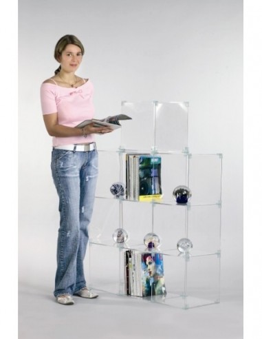 Regał z użyciem złączek Fisso Connector Regał z użyciem złączek Fisso Connector