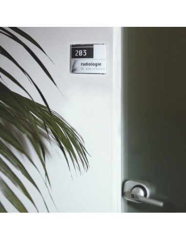 Tabliczka przydrzwiowa Pixquick Silver