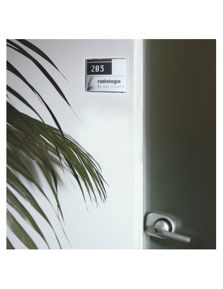 Tabliczka przydrzwiowa Pixquick Silver