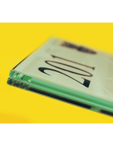 Tabliczka informacyjna ze szkła...