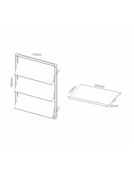 Wallmate Soistes wymiary
