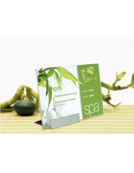 Tabliczka na podstawce Snapin