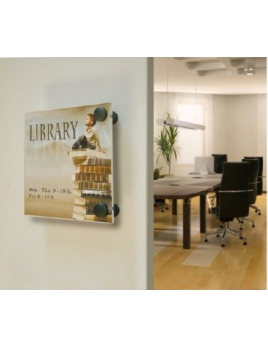 Tabliczka na dystansach Fisso Mix Alu