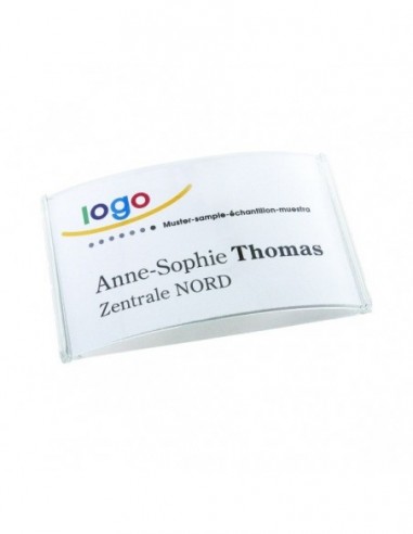 Identyfikator imienny z agrafką...