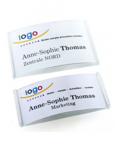 Identyfikator imienny z agrafką...