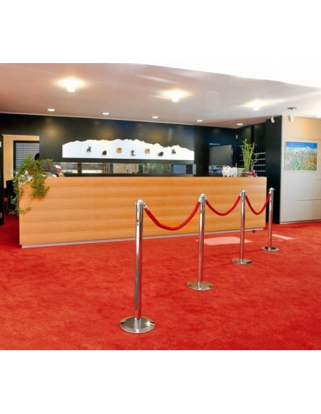 Odgrodzenie z użyciem słupków TEX