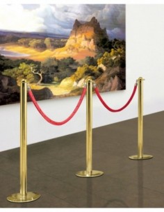 Słupki odgradzające z liną Stopper TEX 2