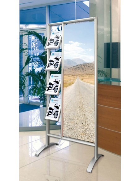 Stojak ekspozycyjny na grafikę i broszury Kombi soistes Stojak ekspozycyjny na grafikę i broszury Kombi soistes