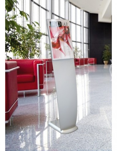 Stojak informacyjny Velo shark z tabliczką A3