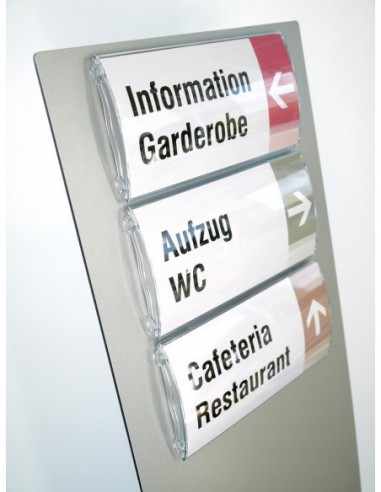 Stojak informacyjny Velo shark z tabliczami