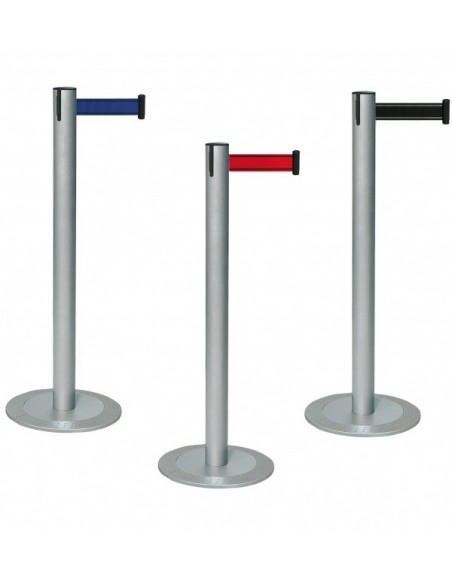 Słupki odgradzające Master z taśmą