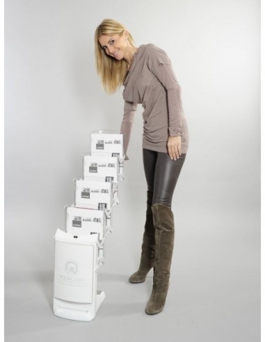 Składany stojak reklamowy Real Bianco