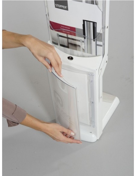 Tabliczka informacyjna Real Bianco