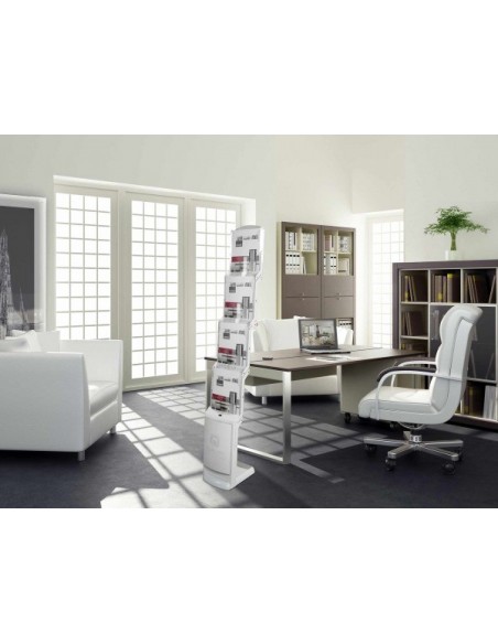 Stojak na katalogi Real Bianco