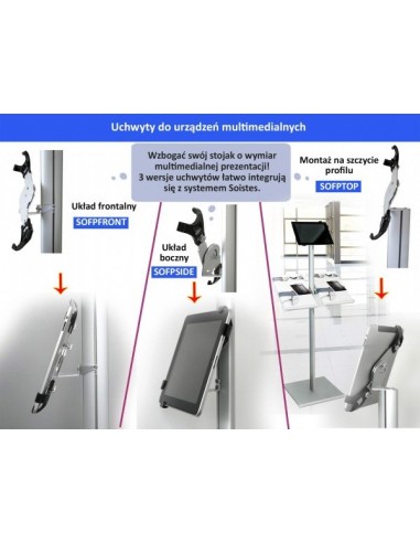 Mocowania pod informacje, reklamę do... Mocowania pod informacje, reklamę do...