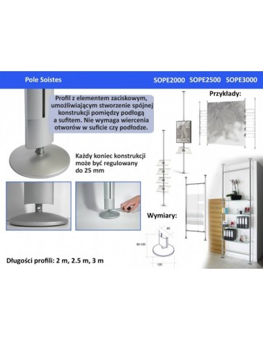 Sufit-podłoga Pole Soistes Sufit-podłoga Pole Soistes