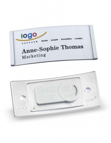 Identyfikator na magnes Badgepoint Identyfikator na magnes Badgepoint