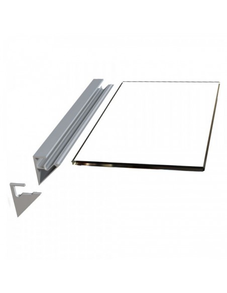 Półka szklana do łazienki