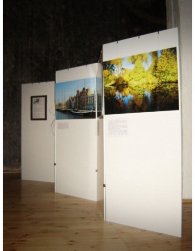 Zaciski (klemy) do ścian wystawienniczych