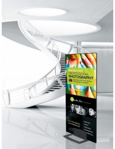 Ścianka reklamowa na stopie Quickbase Ścianka reklamowa na stopie Quickbase