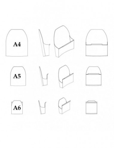 Kieszenie różne formaty