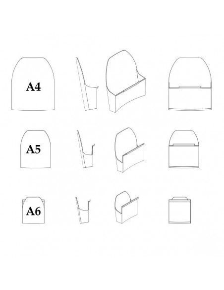 Kieszenie różne formaty