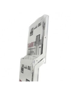 Stojak reklamowy Real Bianco 2 x A4 2